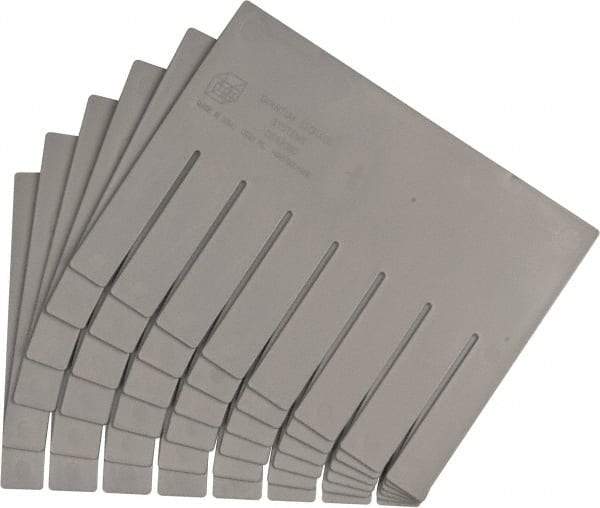 Quantum Storage - 10.9" Wide x 8" High, Gray Bin Divider - Use with DG92080 - USA Tool & Supply