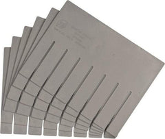 Quantum Storage - 10.9" Wide x 8" High, Gray Bin Divider - Use with DG92080 - USA Tool & Supply