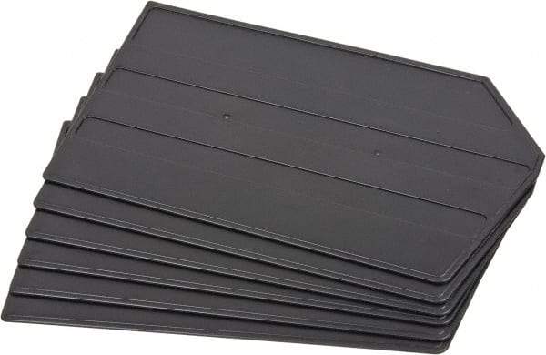 Quantum Storage - 18" Wide x 10" High, Black Bin Divider - Use with Quantum Storage Systems - QUS260 - USA Tool & Supply