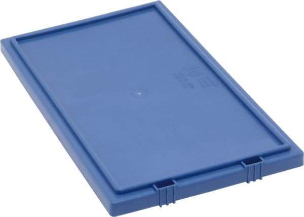 Quantum Storage - 18" Long x 11" Wide x 1" High Blue Lid - For Use with Quantum Storage Systems - SNT180, SNT185 - USA Tool & Supply