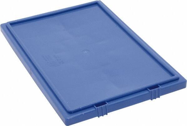 Quantum Storage - 19.5" Long x 13.5" Wide x 1" High Blue Lid - For Use with Quantum Storage Systems - SNT200 - USA Tool & Supply