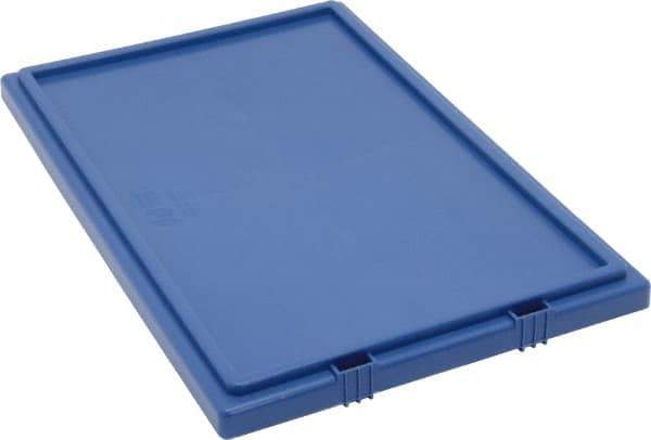 Quantum Storage - 23.5" Long x 15.5" Wide x 1" High Blue Lid - For Use with Quantum Storage Systems - SNT240 - USA Tool & Supply
