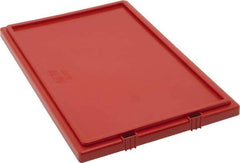 Quantum Storage - 23.5" Long x 15.5" Wide x 1" High Red Lid - For Use with Quantum Storage Systems - SNT240 - USA Tool & Supply