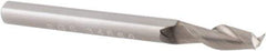 SGS - 3/16", 9/16" LOC, 3/16" Shank Diam, 2" OAL, 2 Flute, Solid Carbide Square End Mill - Single End, TiB2 Finish, Spiral Flute, 35° Helix, Centercutting, Right Hand Cut, Right Hand Flute, Series 47 - USA Tool & Supply