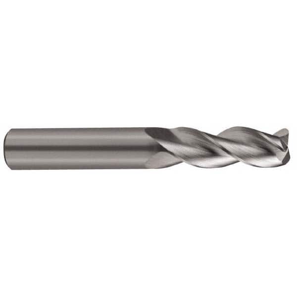 SGS - 1" Diam 3 Flute Solid Carbide 1/8" Corner Radius End Mill - USA Tool & Supply