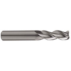 SGS - 1" Diam 3 Flute Solid Carbide 1/8" Corner Radius End Mill - USA Tool & Supply