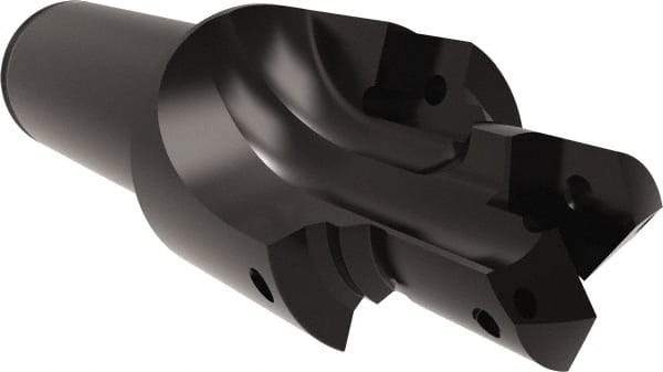 Allied Machine and Engineering - AND10050, MS 33649, SAE AS5202 Standard, 7/8-14" Thread, 10 Tube Dash Number, 60° Porting Angle, 0.896" Pilot Diam, 1" Shank Diam, Indexable Spade Blade Insert Porting Tool - 2 Porting Inserts, 4.571" Overall Length - USA Tool & Supply