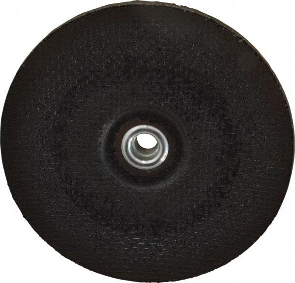 Norton - 24 Grit, 7" Wheel Diam, 1/4" Wheel Thickness, Type 28 Depressed Center Wheel - Aluminum Oxide, 8,600 Max RPM, Compatible with Angle Grinder - USA Tool & Supply