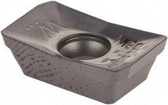 Iscar - HM90 APKT1003 Grade IC908 Carbide Milling Insert - TiAlN Finish, 0.1398" Thick, 0.8mm Corner Radius - USA Tool & Supply
