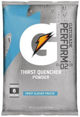 Gatorade - 51 oz Pack Glacier Freeze Activity Drink - Powdered, Yields 6 Gal - USA Tool & Supply