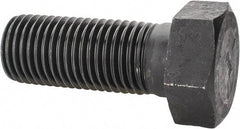 Value Collection - 2 - 4-1/2 UNC, 5" Length Under Head Hex Head Cap Screw - Partially Threaded, Grade 5 Steel, Uncoated, 3" Hex - USA Tool & Supply