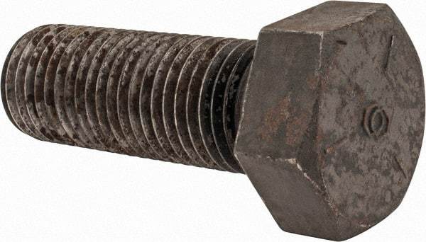 Value Collection - 2 - 4-1/2 UNC, 5-1/2" Length Under Head Hex Head Cap Screw - Partially Threaded, Grade 5 Steel, Uncoated, 3" Hex - USA Tool & Supply