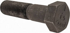 Value Collection - 2 - 4-1/2 UNC, 8" Length Under Head Hex Head Cap Screw - Partially Threaded, Grade 5 Steel, Uncoated, 3" Hex - USA Tool & Supply
