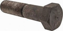 Value Collection - 2 - 4-1/2 UNC, 8-1/2" Length Under Head Hex Head Cap Screw - Partially Threaded, Grade 5 Steel, Uncoated, 3" Hex - USA Tool & Supply