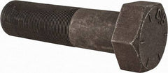 Value Collection - 2-12 UN, 7-1/2" Length Under Head Hex Head Cap Screw - Partially Threaded, Grade 8 Alloy Steel, Uncoated, 3" Hex - USA Tool & Supply