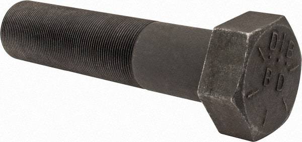 Value Collection - 2-12 UN, 8-1/2" Length Under Head Hex Head Cap Screw - Partially Threaded, Grade 8 Alloy Steel, Uncoated, 3" Hex - USA Tool & Supply