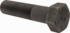 Value Collection - 2-12 UN, 8-1/2" Length Under Head Hex Head Cap Screw - Partially Threaded, Grade 8 Alloy Steel, Uncoated, 3" Hex - USA Tool & Supply