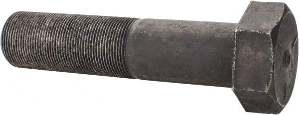 Value Collection - 1-3/4 - 12 UN, 7-1/2" Length Under Head Hex Head Cap Screw - Partially Threaded, Grade 5 Steel, Uncoated, 2-5/8" Hex - USA Tool & Supply