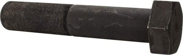 Value Collection - 1-3/4 - 12 UN, 9" Length Under Head Hex Head Cap Screw - Partially Threaded, Grade 5 Steel, Uncoated, 2-5/8" Hex - USA Tool & Supply