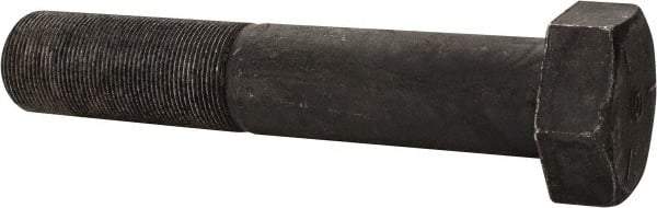 Value Collection - 1-3/4 - 12 UN, 9-1/2" Length Under Head Hex Head Cap Screw - Partially Threaded, Grade 5 Steel, Uncoated, 2-5/8" Hex - USA Tool & Supply