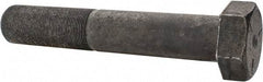 Value Collection - 1-3/4 - 12 UN, 10" Length Under Head Hex Head Cap Screw - Partially Threaded, Grade 5 Steel, Uncoated, 2-5/8" Hex - USA Tool & Supply