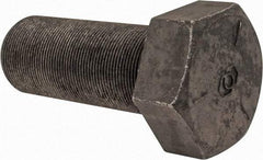 Value Collection - 2-12 UN, 5" Length Under Head Hex Head Cap Screw - Partially Threaded, Grade 5 Steel, Uncoated, 3" Hex - USA Tool & Supply