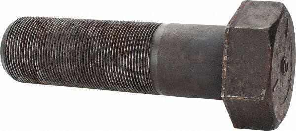 Value Collection - 2-12 UN, 7" Length Under Head Hex Head Cap Screw - Partially Threaded, Grade 5 Steel, Uncoated, 3" Hex - USA Tool & Supply