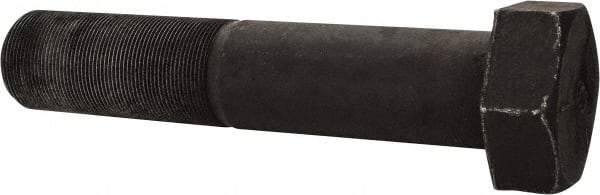 Value Collection - 2-12 UN, 10" Length Under Head Hex Head Cap Screw - Partially Threaded, Grade 5 Steel, Uncoated, 3" Hex - USA Tool & Supply