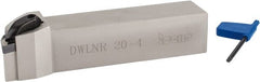 Iscar - RH DWLN Negative Rake Indexable Turning Toolholder - USA Tool & Supply