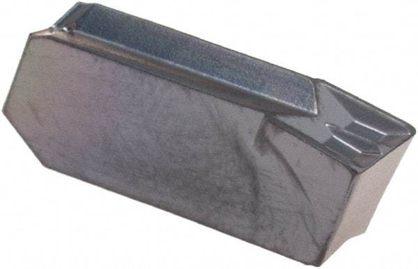 Iscar - 4GIM Grade IC908, 4mm Cutting Width Carbide Grooving Insert - Neutral, 0.25mm Corner Radius, TiAlN Finish - USA Tool & Supply