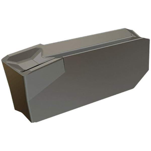Iscar - GIM6 C IC908 Grade, 0.2362" Cutting Width, Carbide Cutoff Insert - Neutral Lead Angle, 0.0157" Cnr Rad, TiN/TiAlN Coated, Single End - USA Tool & Supply