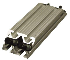 80/20 Inc. - 1" Wide, 6" High, Open Shelving 45° Support Bracket - Aluminum, Use with Series 10 - 1020 Extrusion - USA Tool & Supply