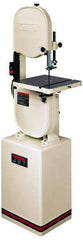 Jet - 13-1/2 Inch Throat Capacity, Vertical Bandsaw - 3000 SFPM, 1 HP, Single Phase - USA Tool & Supply