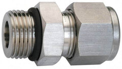 Ham-Let - 3/4" OD, Grade 316Stainless Steel Male Connector - Comp x Male SAE Ends - USA Tool & Supply