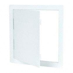 Karp - 14" Wide x 14" High, High Impact Styrene Plastic Access Door - 13-3/4" Opening Width, 13-3/4" Opening Height - USA Tool & Supply
