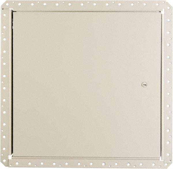 Karp - 26" Wide x 26" High, Steel Flush Access Door for Drywall - 24" Opening Width, 24" Opening Height - USA Tool & Supply