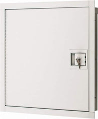 Karp - 18" Wide x 18" High, Steel Insulated Fire Rated Access Door - 16" Opening Width, 16" Opening Height - USA Tool & Supply