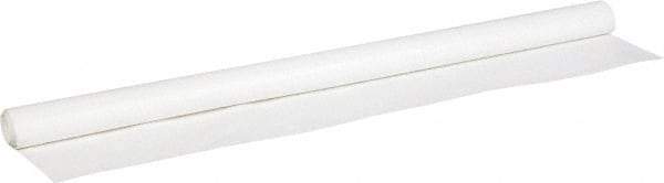 Made in USA - 24" Long, 24" Wide, 0.031" Thick, Silicone Rubber Foam Sheet - 35 to 45 Durometer, White, -20 to 500°F, 640 psi Tensile Strength, Plain Backing, Stock Length - USA Tool & Supply
