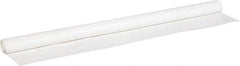 Made in USA - 24" Long, 24" Wide, 0.031" Thick, Silicone Rubber Foam Sheet - 35 to 45 Durometer, White, -20 to 500°F, 640 psi Tensile Strength, Plain Backing, Stock Length - USA Tool & Supply