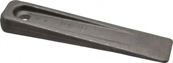 Gibraltar - 6" OAL, Carbon Steel Clamp Wedge - 1-1/4" Wide, 3/4" at Thick End, Class CA Grade - USA Tool & Supply