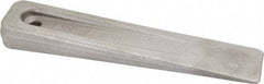 Gibraltar - 8" OAL, Carbon Steel Clamp Wedge - 1-5/8" Wide, 1" at Thick End, Class CA Grade - USA Tool & Supply