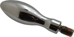 Gibraltar - M12x1.75 Threaded Stem, Fixed Handwheel & Machine Handle - Steel Bulb Shape Handle, Steel Stem - USA Tool & Supply