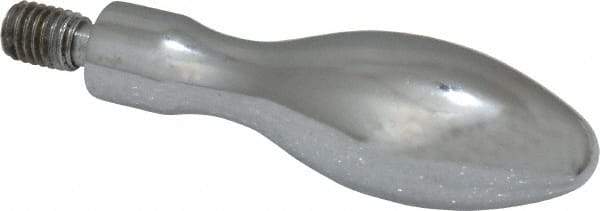 Gibraltar - M8x1.25 Threaded Stem, Fixed Handwheel & Machine Handle - Steel Bulb Shape Handle, Steel Stem - USA Tool & Supply