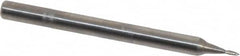 Magafor - 0.8mm Body Diam, 90°, 1-1/2" OAL, Solid Carbide Spotting Drill - USA Tool & Supply