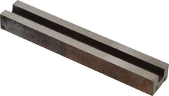 Eclipse - 3/8" Channel Width, 6" Long, 18 kg Max Pull Force, Rectangle Alnico Channel Magnet - 1" Overall Width, 550°C Max Operating Temp, 5/8" High, Grade 5 Alnico - USA Tool & Supply