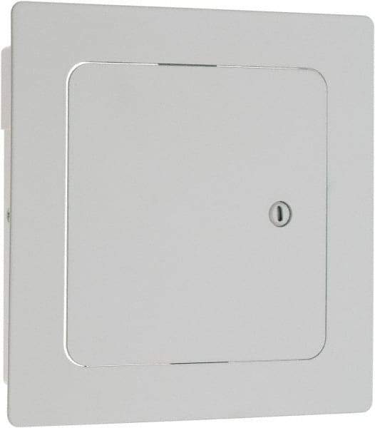 Karp - 7-1/2" Wide x 7-1/2" High, Steel Universal Access Door - 6" Opening Width, 6" Opening Height - USA Tool & Supply