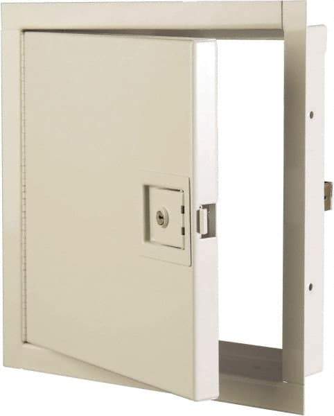 Karp - 14" Wide x 14" High, Steel Non Insulated Fire Rated Access Door - 12" Opening Width, 12" Opening Height - USA Tool & Supply