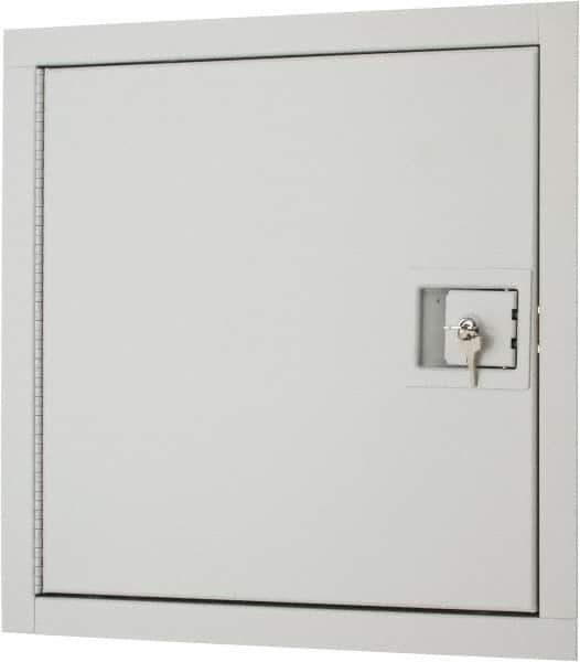 Karp - 16" Wide x 16" High, Steel Non Insulated Fire Rated Access Door - 14" Opening Width, 14" Opening Height - USA Tool & Supply