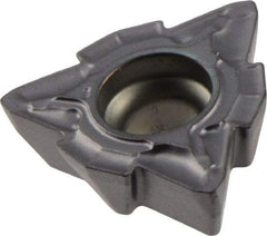 Iscar - WOLH41 SW Grade IC908 Carbide Indexable Drill Insert - TiAlN Finish, Trigon, 12mm Inscribed Circle - USA Tool & Supply