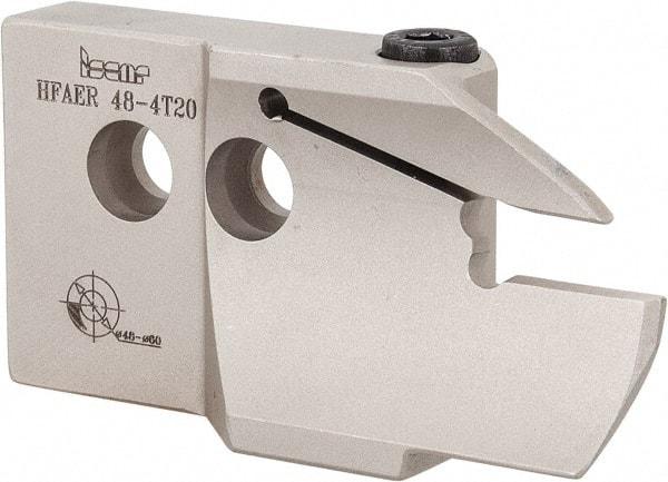 Iscar - 4mm Groove Width, 20mm Max Depth of Cut, Right Hand Cut, HFAE Indexable Grooving Blade - DGN/DGNC/DGNM-C, DGN/DGNM-J/JS/JT, DGN-UT/UA, GRIP, HFPR/L, HGPL Insert Style, Series Heliface - USA Tool & Supply